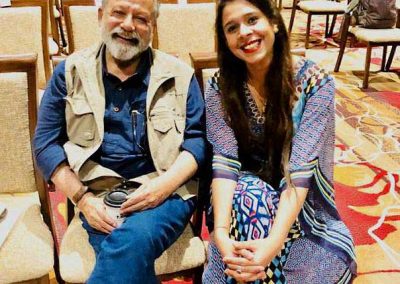 Pankaj Kapoor with Aditi Chauhan